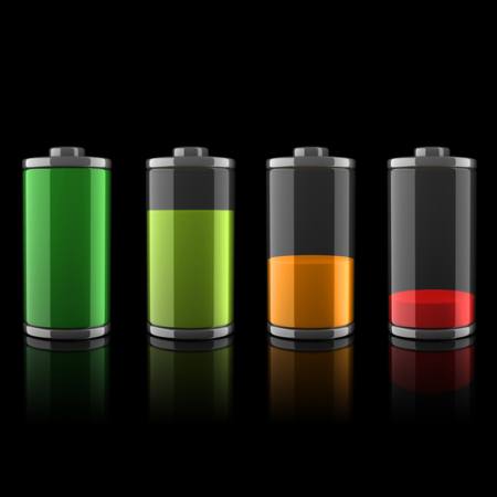 batteri, avløp, grønn, gul, rød Koya79 - Dreamstime