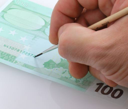 mann, penger, hånd, euro, 100, grønn Igor Sinitsyn (Igors)