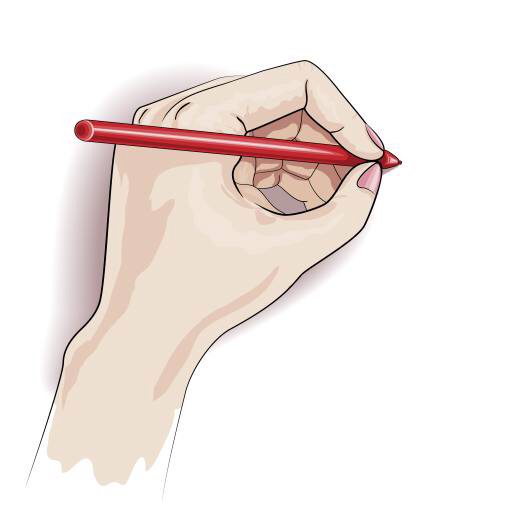 hånd, penn, skrive, fingre, blyant Valiva