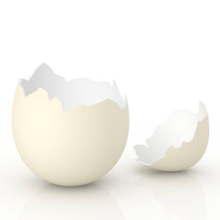 egg, kylling, sprukket, åpen Vladimir Sinenko - Dreamstime