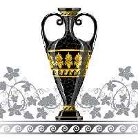 Pixwords Bildet med cup, svart, gul Mariia Pazhyna - Dreamstime