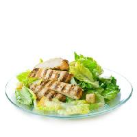 Pixwords Bildet med mat, spise, salat, grønt kjøtt, kylling Subbotina - Dreamstime