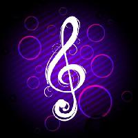 Pixwords Bildet med musikalsk, musikk, note Ramona Kaulitzki - Dreamstime