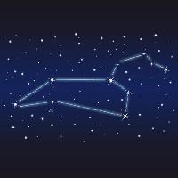 Pixwords Bildet med stjerner, himmel, natur, natt, linjer Eva Gründemann - Dreamstime