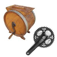hjul, verktøy, objekt, håndtak, spin, tre Ken Backer - Dreamstime