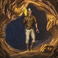 Pixwords Bildet med hule, brann, mann, Andreus - Dreamstime
