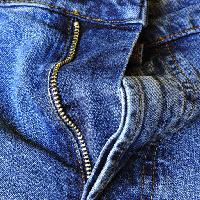 Pixwords Bildet med jeans, klut, klær, glidelås Tevfik Ozakat (Ozakat)