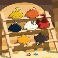 Pixwords Bildet med kylling, egg, egg, hus, lys Dedmazay - Dreamstime