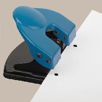 blå, verktøy, kontor, objekt, papir, hull, svart Burnel1