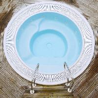 Pixwords Bildet med basseng, vann, blå, runde Jmci