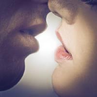Pixwords Bildet med kyss, kvinne, munn, menneske, lepper Bowie15 - Dreamstime