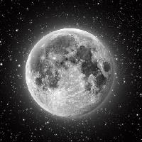 Pixwords Bildet med sky, planet, mørkt, månen G. K. - Dreamstime