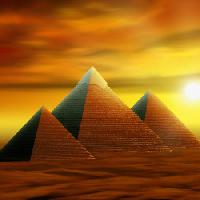 Pixwords Bildet med Egipt, bygninger, sand Andreus - Dreamstime