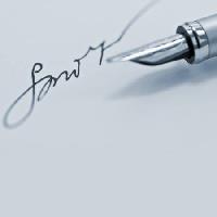 Pixwords Bildet med penn, skrive, tekst, papir, blekk Ivan Kmit - Dreamstime