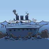 Pixwords Bildet med båt, sjø, vann, hav, vann, røyk Brett Lamb - Dreamstime