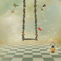 Pixwords Bildet med swinger, butterflyes, butterfly, lys Franciscah - Dreamstime