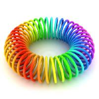 Pixwords Bildet med regnbue, farger, leker, runde Sergii Godovaniuk - Dreamstime