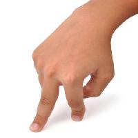 Pixwords Bildet med fingre, to, hånd, menneske Raja Rc - Dreamstime