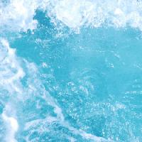 Pixwords Bildet med water,  vann, blå, bølge, bølger Ahmet Gündoğan - Dreamstime